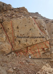 180x250 Conglomerate vs packstone