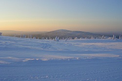 250x166 View from top of levi fell Lapland