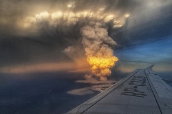 250x166 Taal from plane
