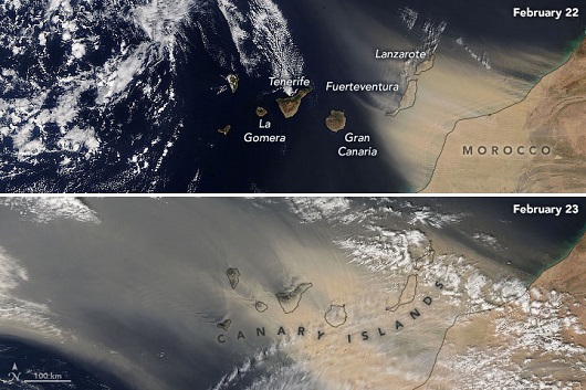 530x353 Sahara NASA