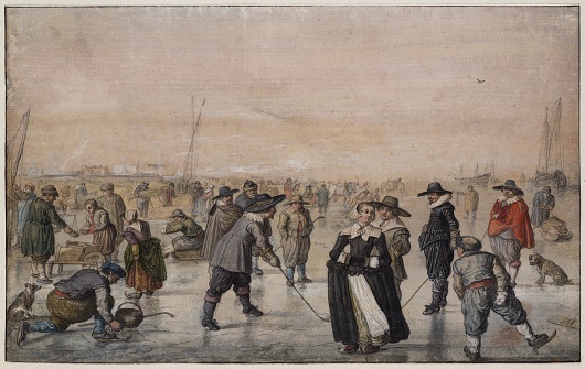 530x335 Hendrick Avercamp A Scene on the Ice WGA01076