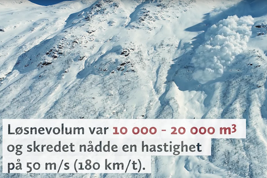 530x353 Skredvideo