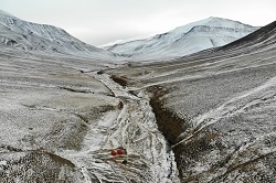 250x166 permian triassic boundary outcropping in deltadalen svalbardjpg